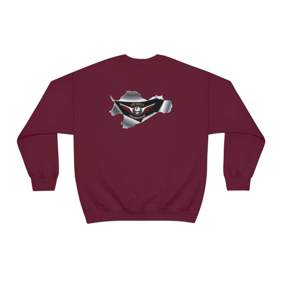 OFFICIAL Superfly ElectroCycles Shop Heavy Blend Sweatshirt (Gildan)- (F/B Print)