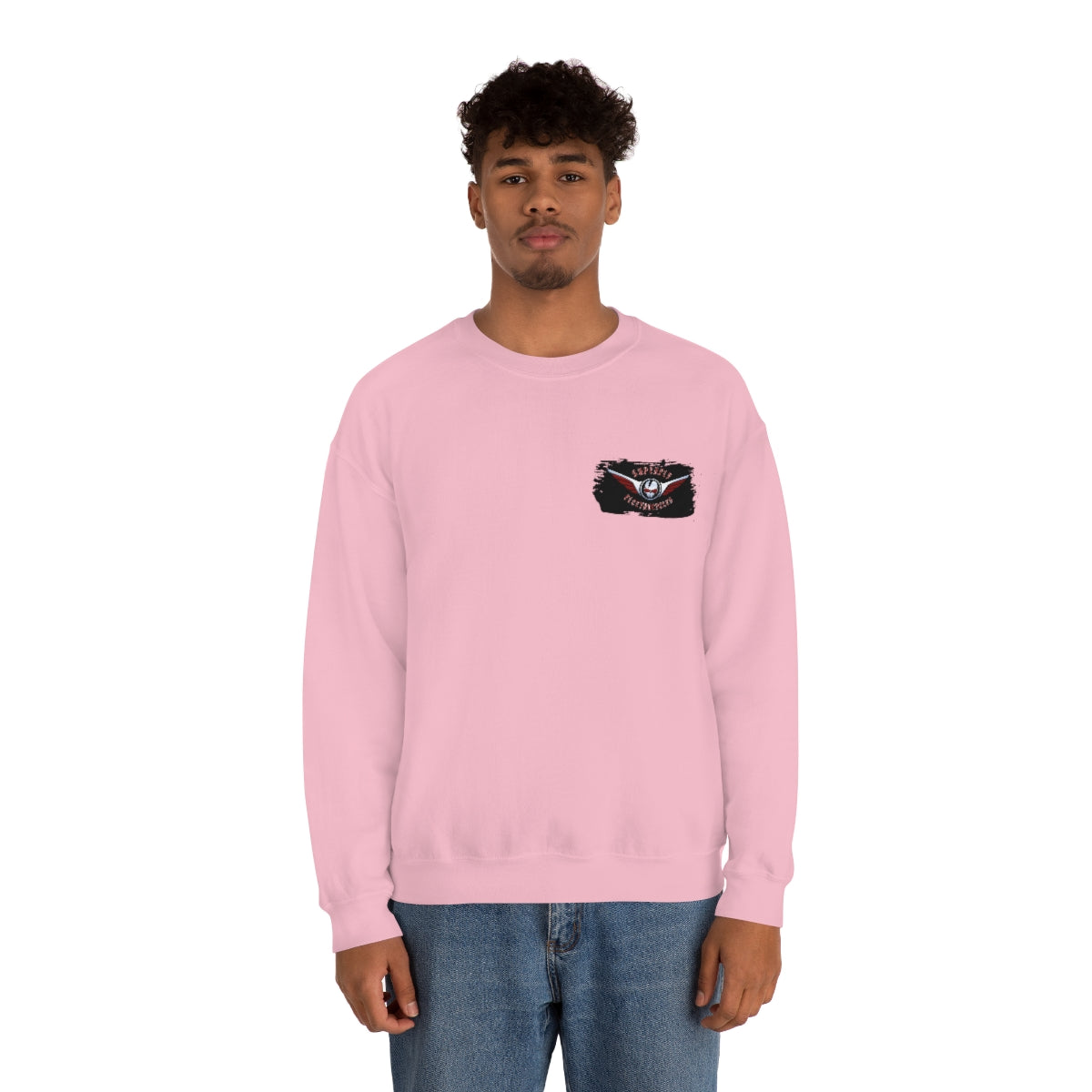 OFFICIAL Superfly ElectroCycles Shop Heavy Blend Sweatshirt (Gildan)- (F/B Print)