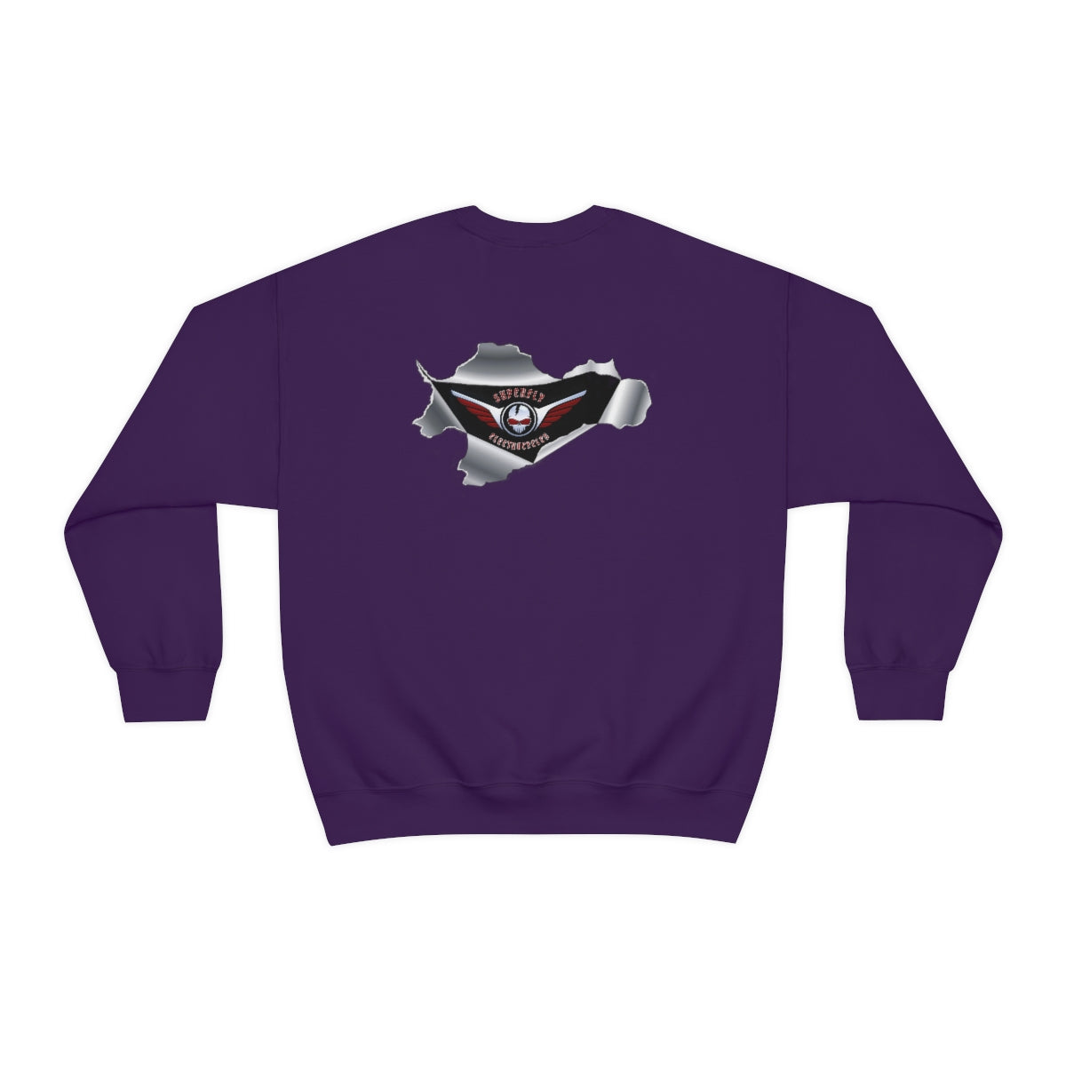 OFFICIAL Superfly ElectroCycles Shop Heavy Blend Sweatshirt (Gildan)- (F/B Print)