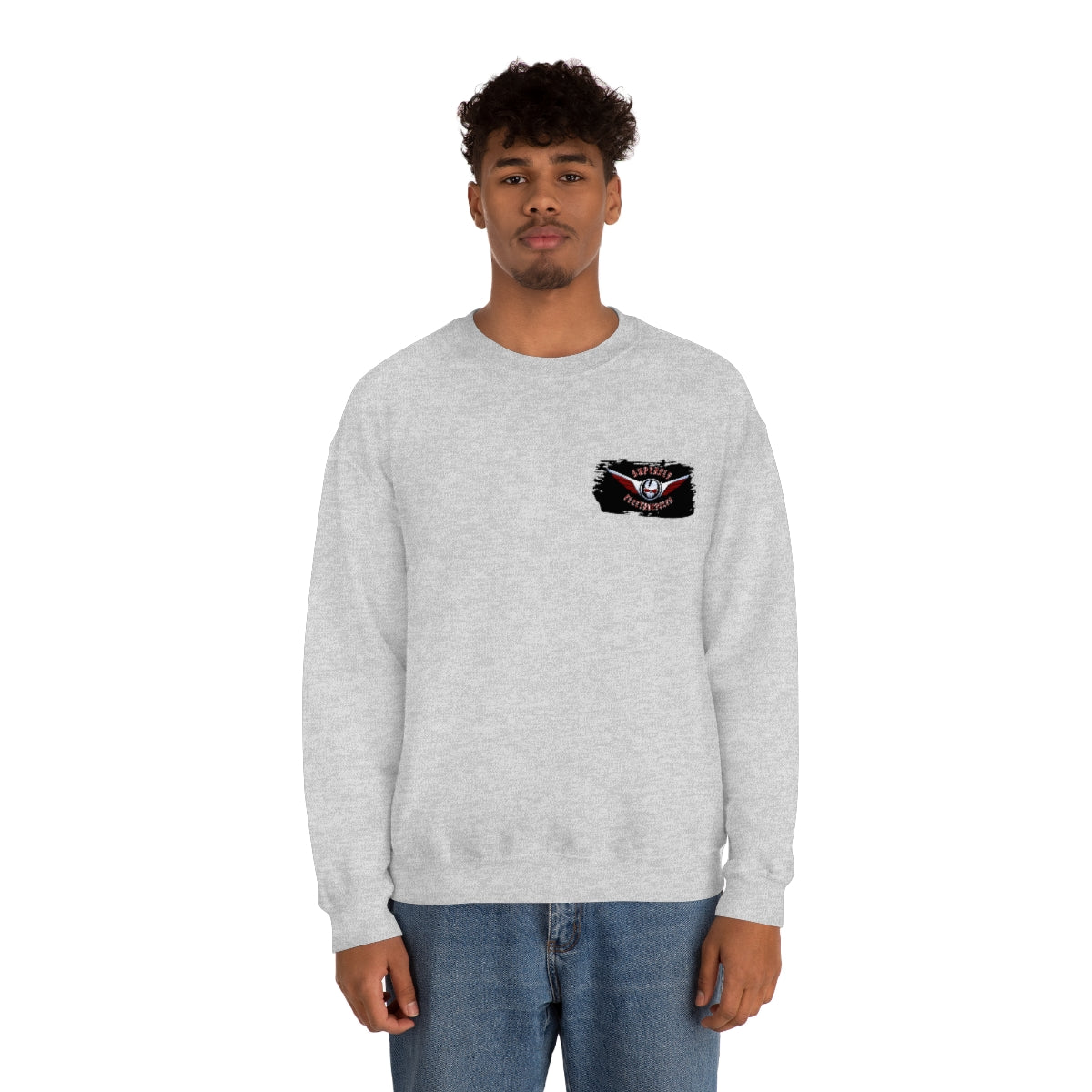 OFFICIAL Superfly ElectroCycles Shop Heavy Blend Sweatshirt (Gildan)- (F/B Print)