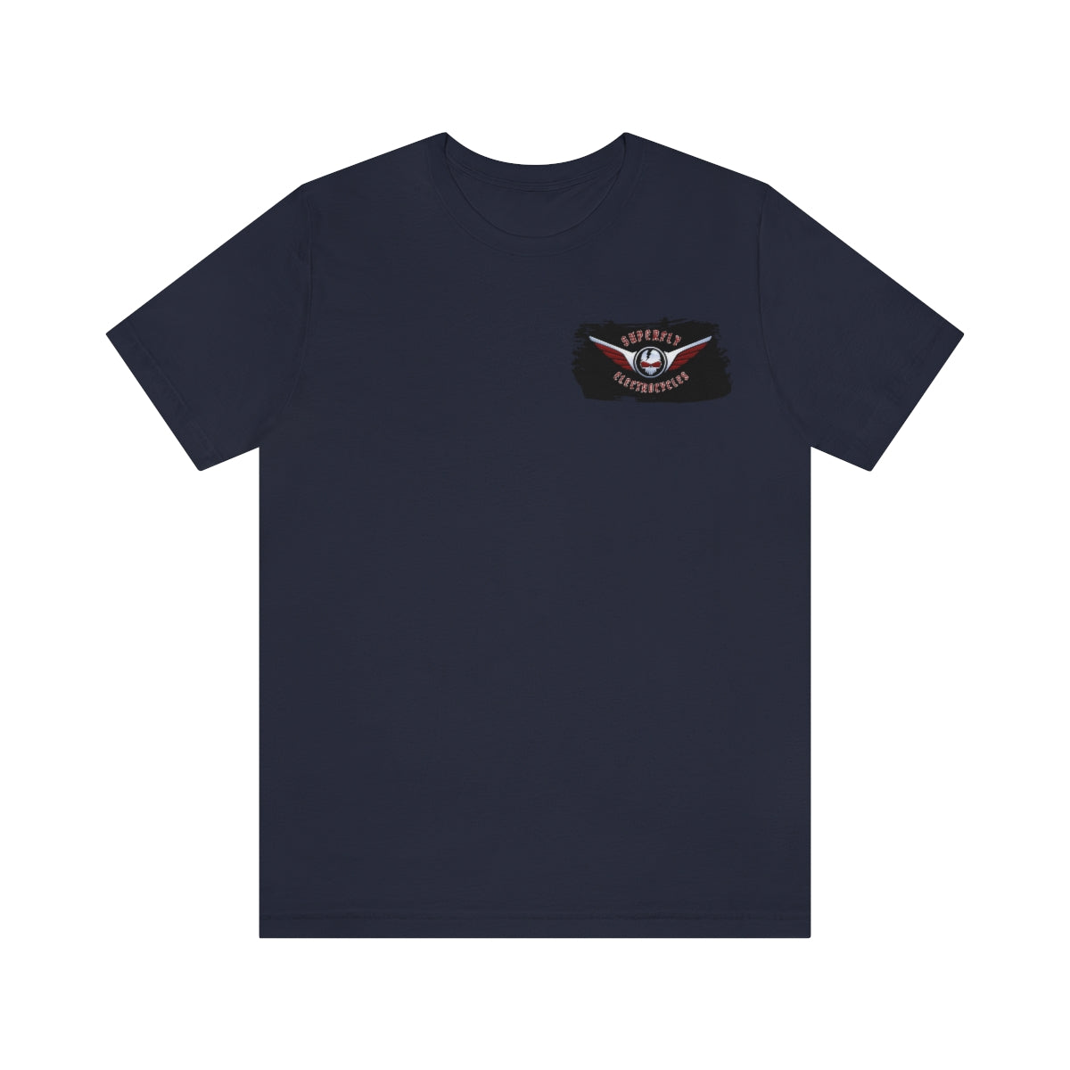 Official Superfly Electrocycle Shop Tee Shirt (F/B Print)- Unisex Jersey Short Sleeve Tee