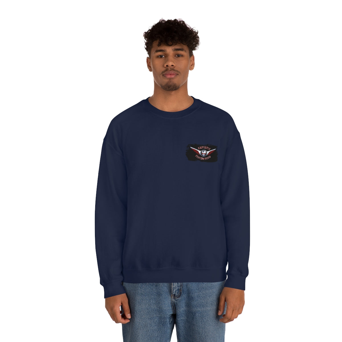 OFFICIAL Superfly ElectroCycles Shop Heavy Blend Sweatshirt (Gildan)- (F/B Print)