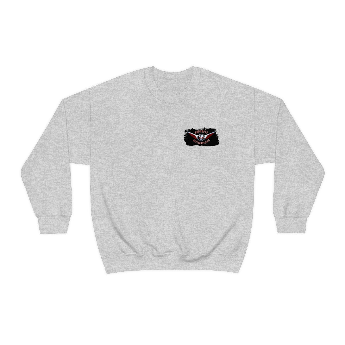 OFFICIAL Superfly ElectroCycles Shop Heavy Blend Sweatshirt (Gildan)- (F/B Print)