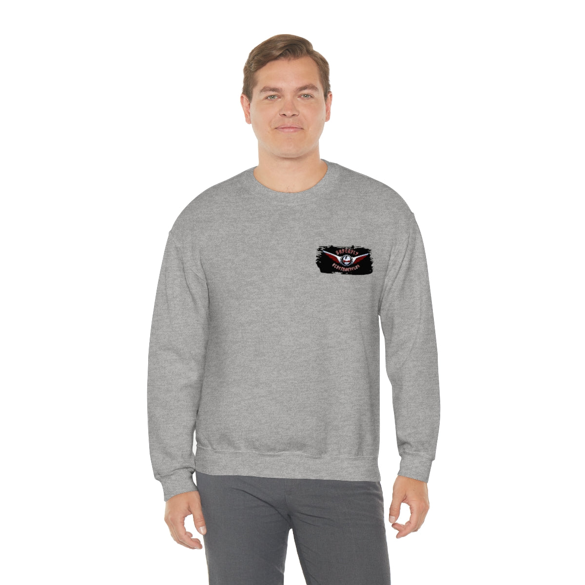 OFFICIAL Superfly ElectroCycles Shop Heavy Blend Sweatshirt (Gildan)- (F/B Print)