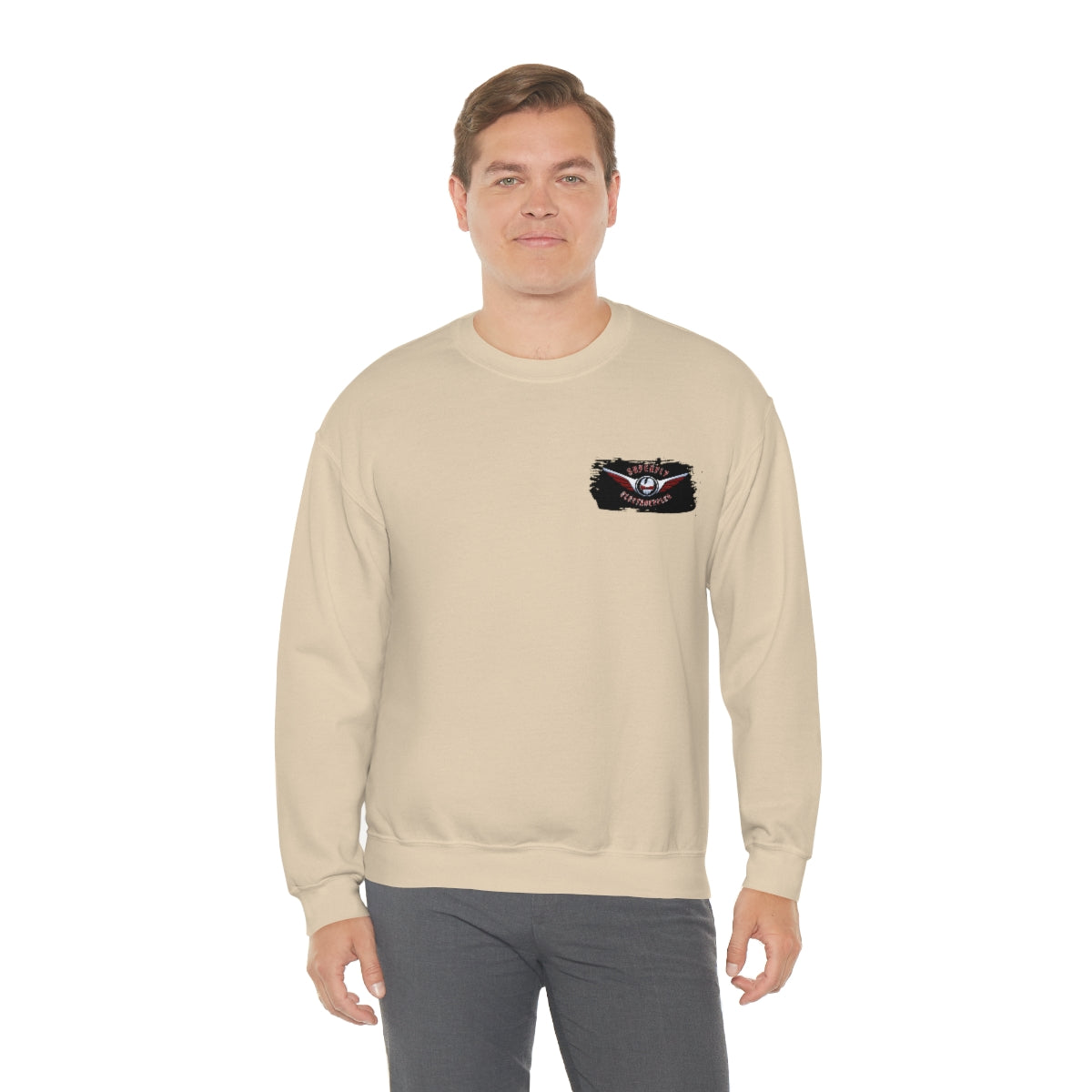 OFFICIAL Superfly ElectroCycles Shop Heavy Blend Sweatshirt (Gildan)- (F/B Print)