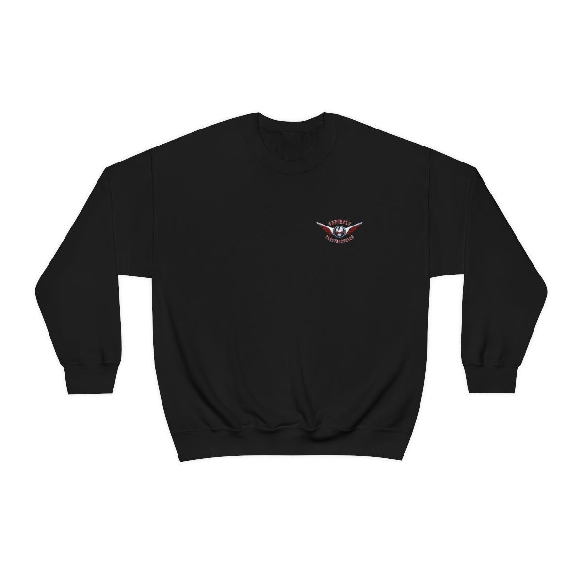 OFFICIAL Superfly ElectroCycles Shop Heavy Blend Sweatshirt (Gildan)- (F/B Print)