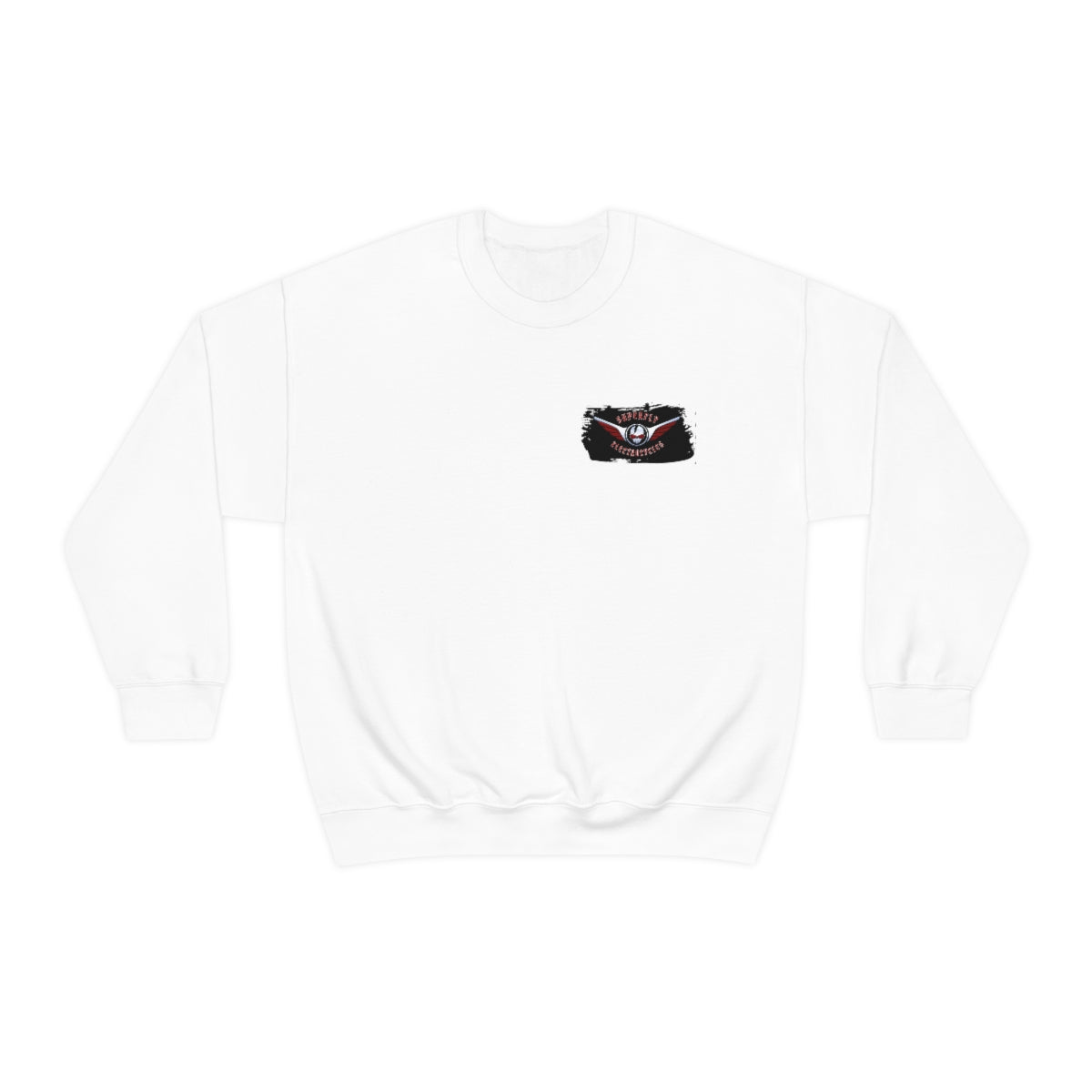 OFFICIAL Superfly ElectroCycles Shop Heavy Blend Sweatshirt (Gildan)- (F/B Print)