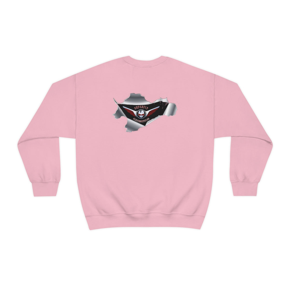 OFFICIAL Superfly ElectroCycles Shop Heavy Blend Sweatshirt (Gildan)- (F/B Print)