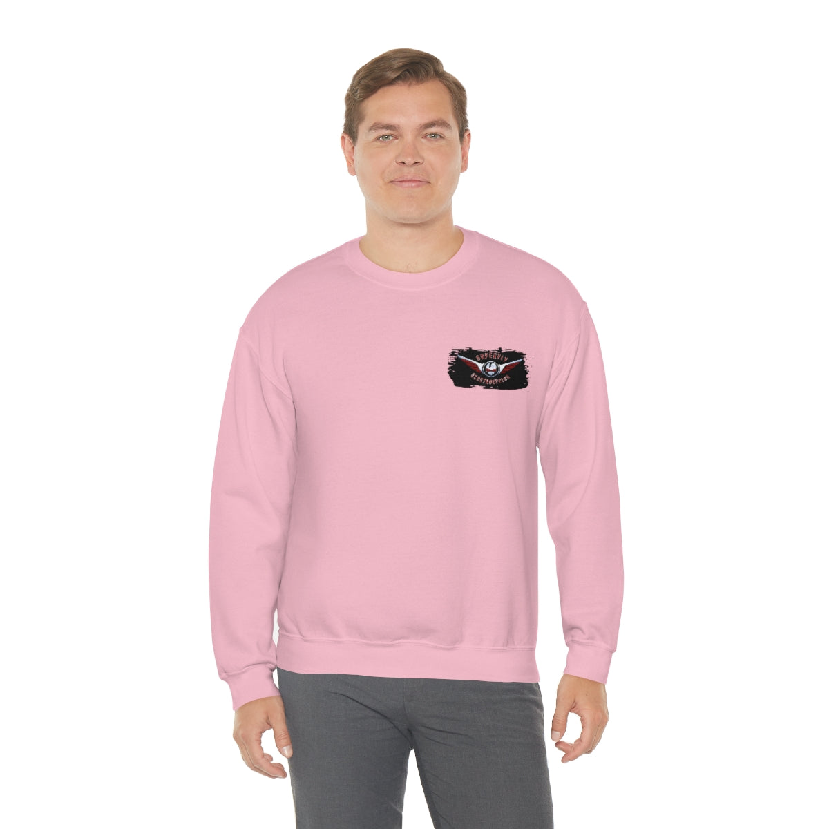 OFFICIAL Superfly ElectroCycles Shop Heavy Blend Sweatshirt (Gildan)- (F/B Print)