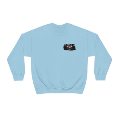 OFFICIAL Superfly ElectroCycles Shop Heavy Blend Sweatshirt (Gildan)- (F/B Print)