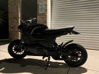 MEGAVOLT (Superfly) Electro-Cycle, Model: EV-M5SS 4000w Lithium, Mid Motor Mount, Electric Motorcycle Scooter