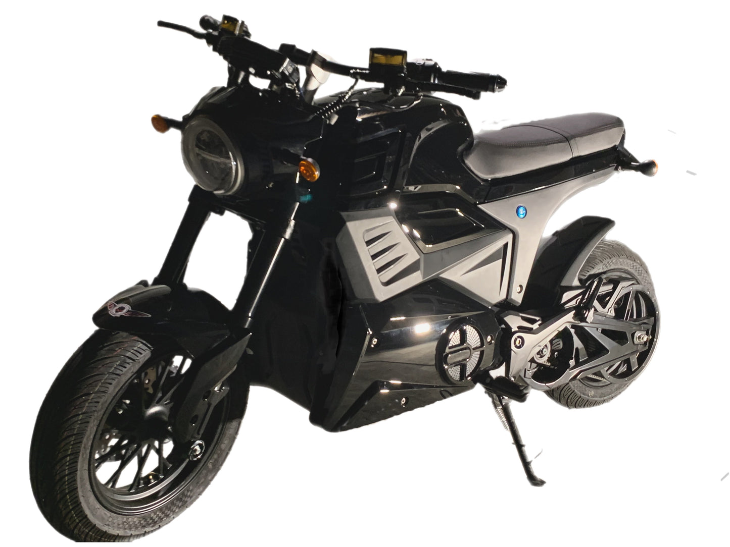 MEGAVOLT (Superfly) Electro-Cycle, Model: EV-M6SS 4000w Lithium, Mid Motor Mount, Electric Motorcycle Scooter